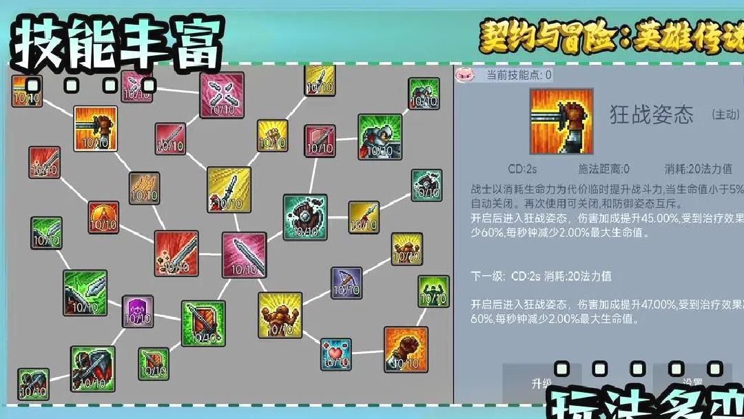 契约与冒险英雄传说官方版像素刷宝手游 v1.64安卓版