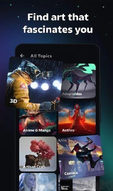DeviantArt(绘画交流平台软件) v3.3.4