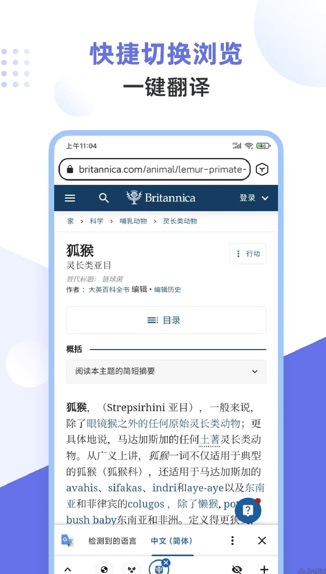 狐猴浏览器APP2025最新版 V2.5.4.001安卓版