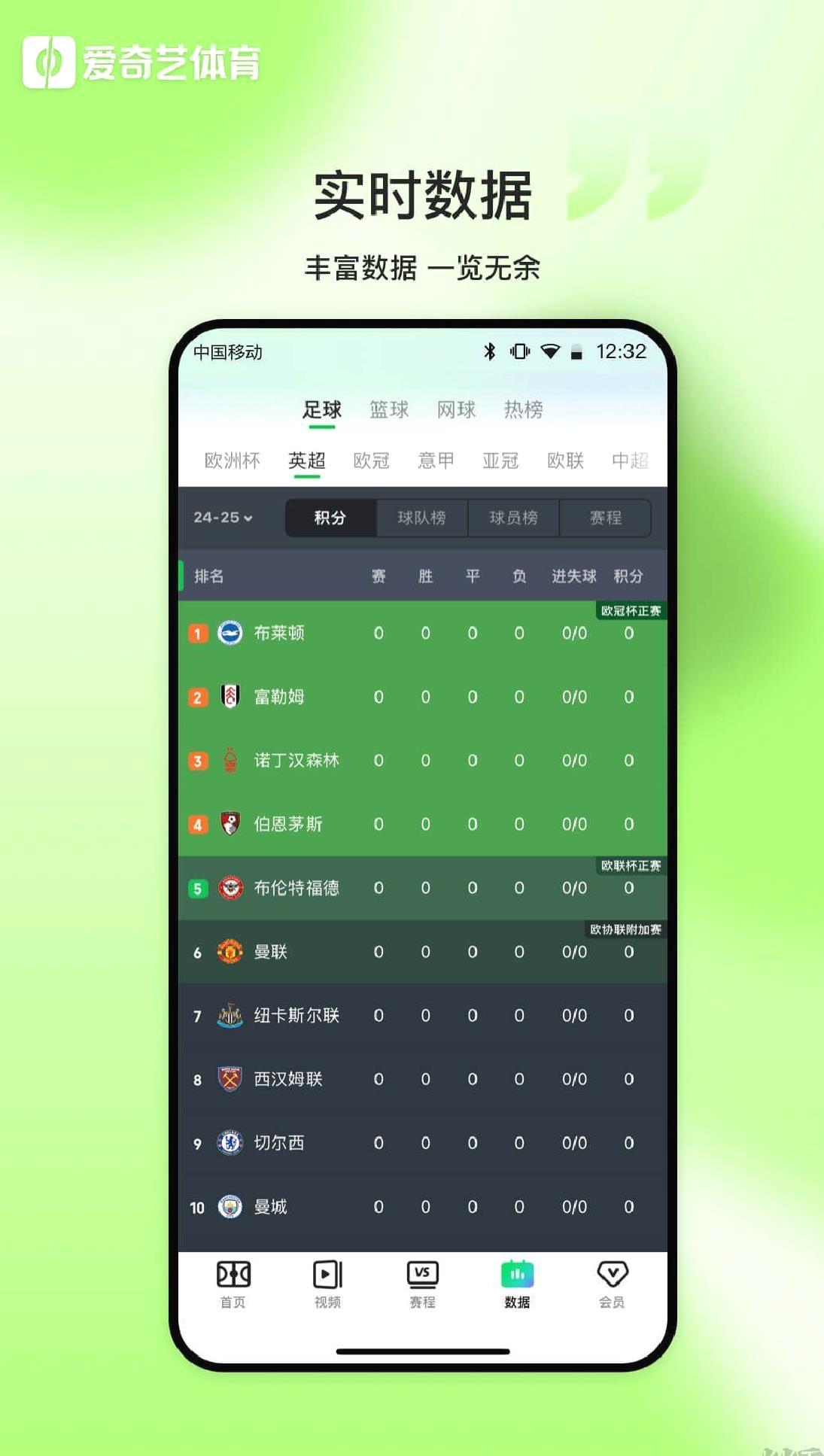 爱奇艺体育直播app v12.8.0